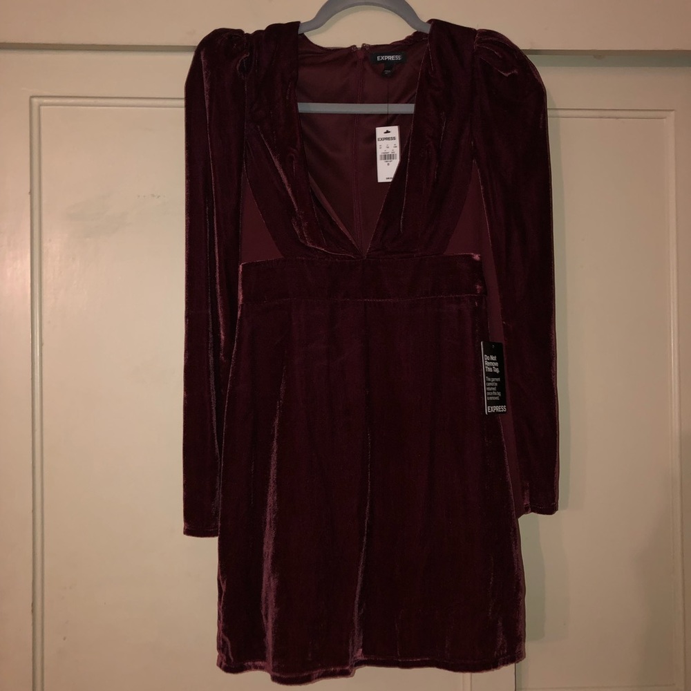 express velvet dress